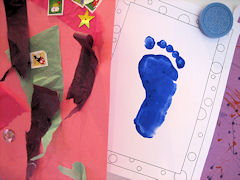 Footprint picture