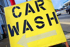 Car Wash sign